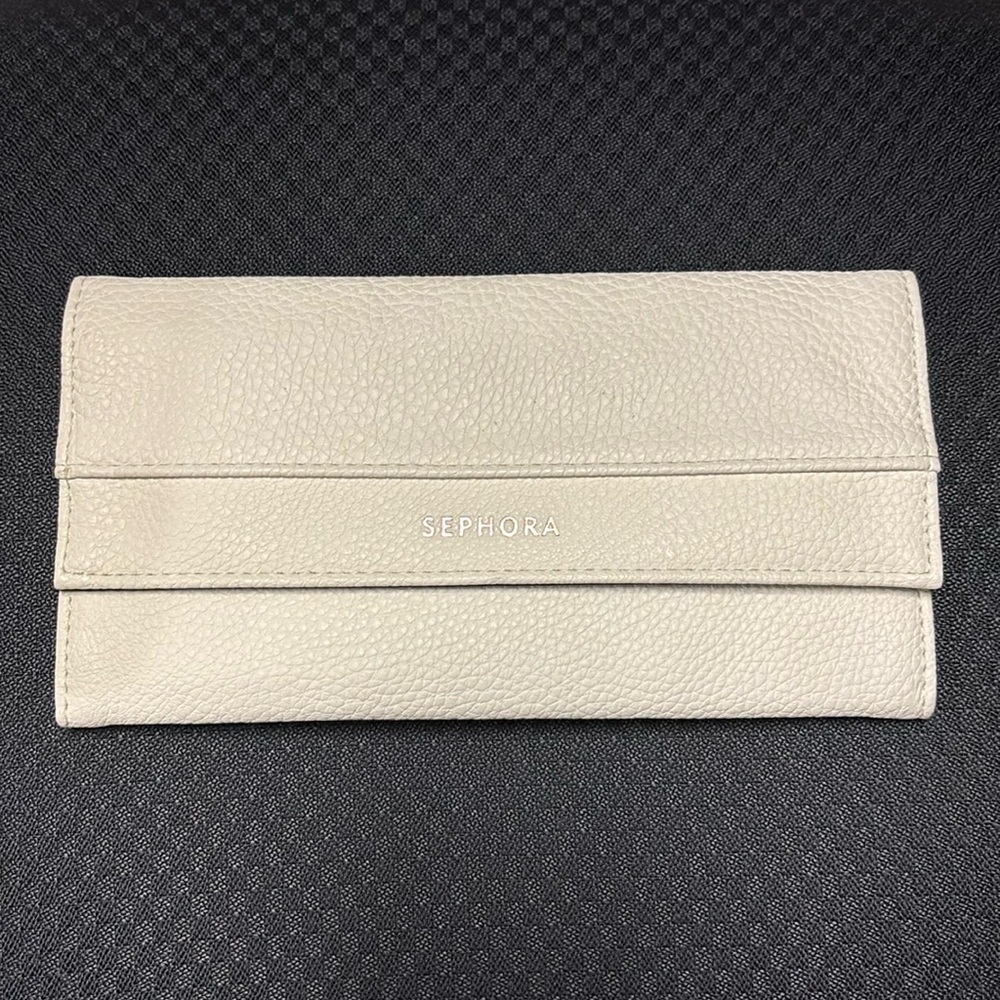 Sephora White Makeup Brush Travel Case